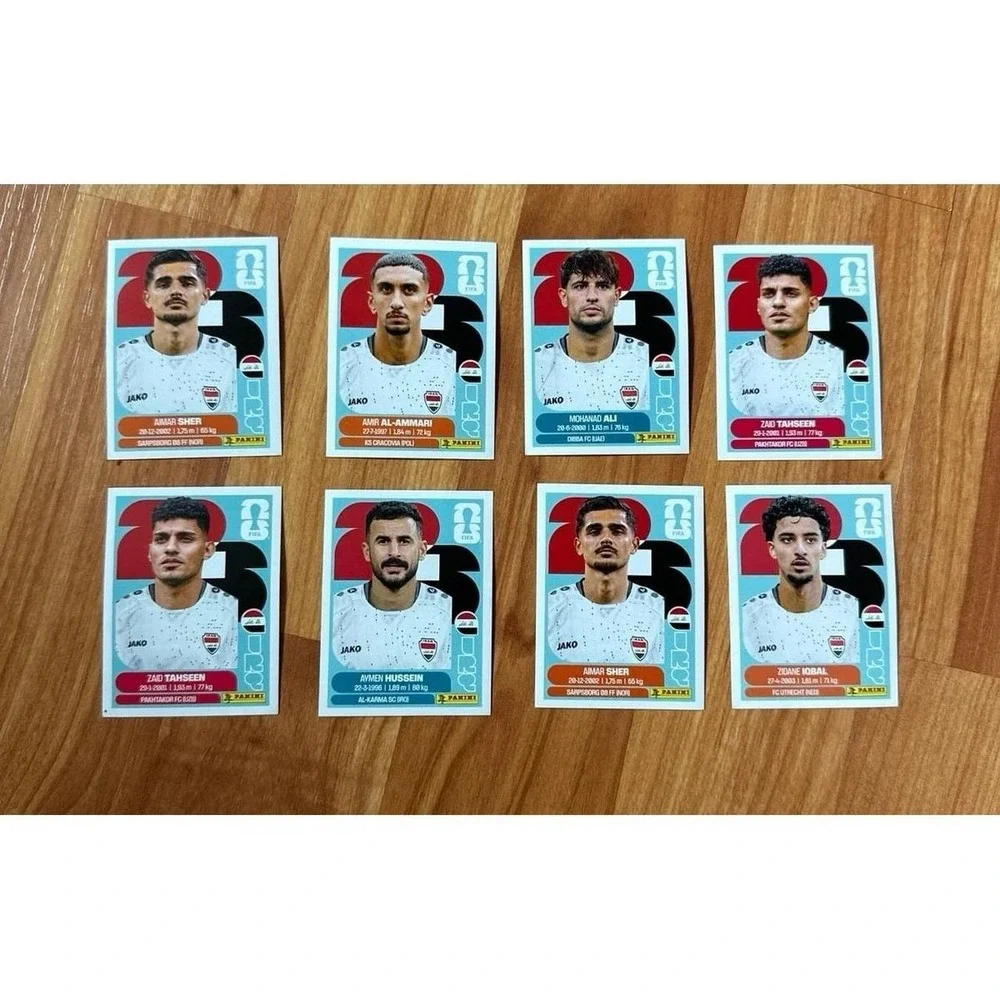 Panini World Cup 2026 Iraq Stickers